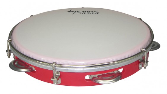 Tycoon Percussion 10 Abs Pandeiro - Red