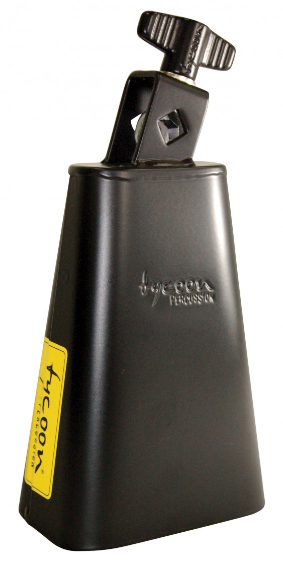 Tycoon Percussion 5.5 Black Powder Coated Cowbell