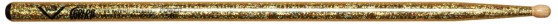 Vater Color Wrap Power 5B Gold Sparkle Wood Tip Drumsticks