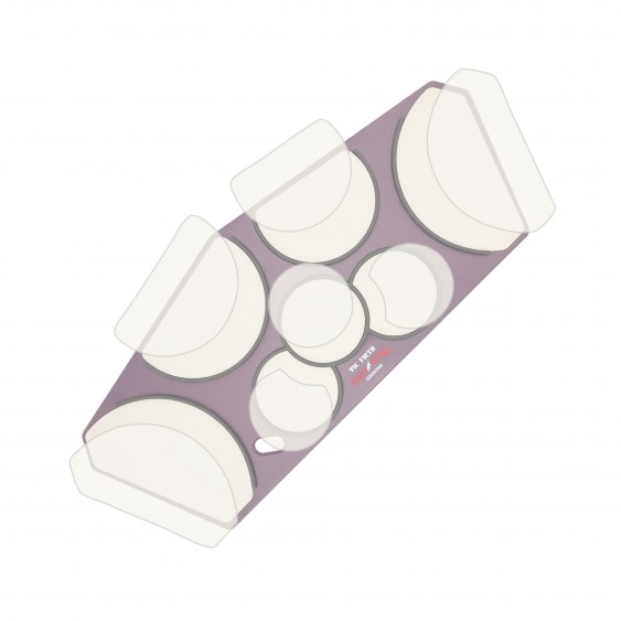 Vic Firth Laminate Kit - Quadropad Large w/ Rims