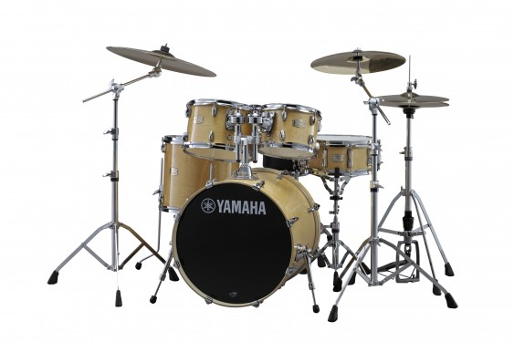 Yamaha SBP2F57 5-Piece Stage Custom Birch Drum Set with Hardware - Natural Wood