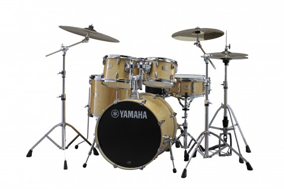 Yamaha SBP2F56W 5-Piece Stage Custom Birch Drum Set with Hardware - Natural Wood