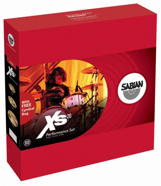 SABIAN Xs20 Performance Cymbal Set