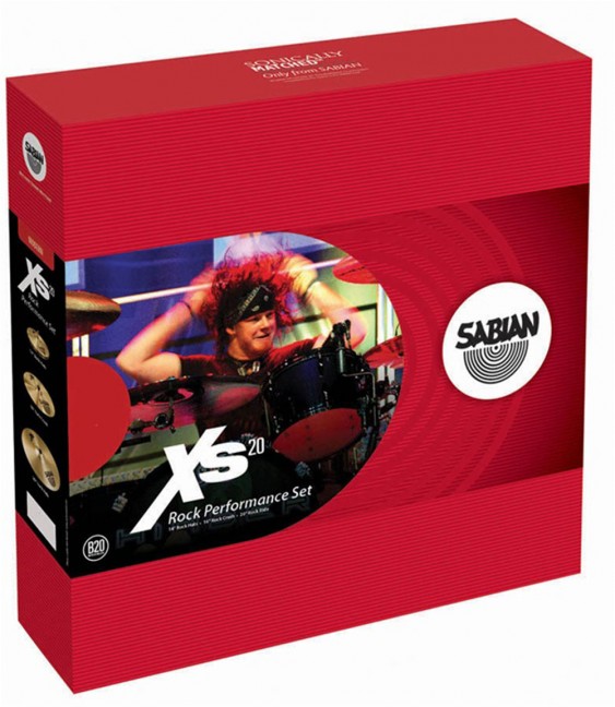 SABIAN Xs20 Rock Performance Cymbal Set w/o Bag
