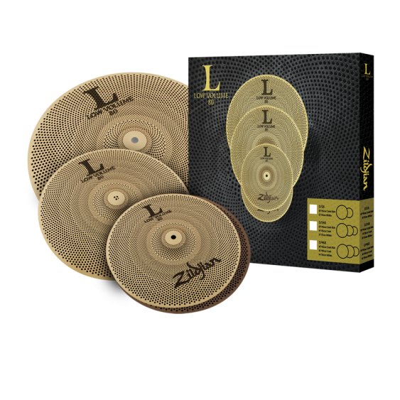 * Temporarily Unavailable * Zildjian Low Volume L80 13/14/18 Cymbal Pack Cymbal