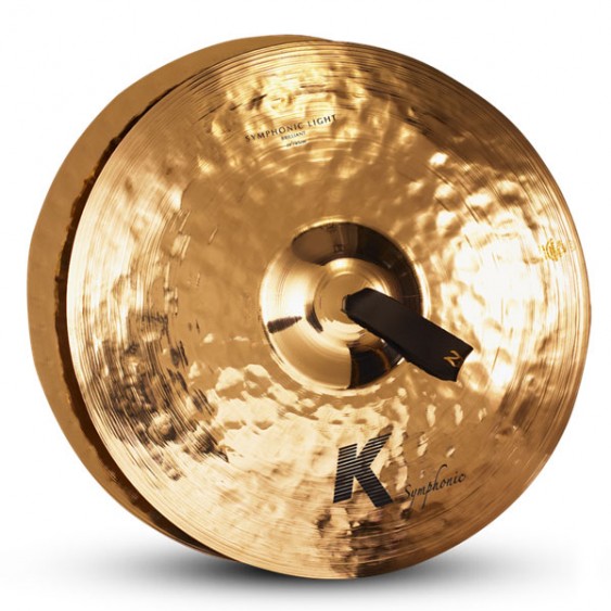 Zildjian 18" K Symphonic Light Pair Brilliant Cymbal