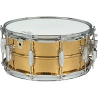 Ludwig Hammered Bronze Snare Drum 6.5x14 With Imperial Lugs