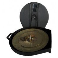 Gator Cymbal Case; Elite Air Series Molded PE; w/ Handle & Wheels