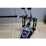 USED Tama Iron Cobra Power Glide HP900PWN Double Pedal w/case