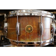 Gretsch 6.5X14 Snare Drum - Aged Phosphorous Bronze - Open Box