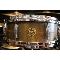 Gretsch USA Custom 5x14 Aged Bell Brass Snare Drum - Open Box