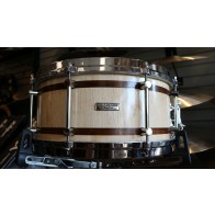 Doc Sweeney Hollocore Snare Drum. 6.5x14 Maple Stave Shell