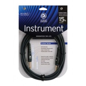 Planet Waves Custom Series Instrument Cable, 15 feet