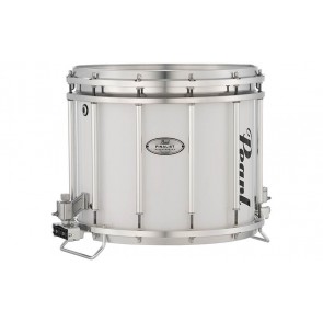Pearl Finalist Birch 14”x12” Marching Snare Drum, Pure White Finish