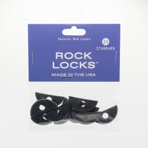 Rock Locks 10-Pack 49mm Small Tension Rod Locks