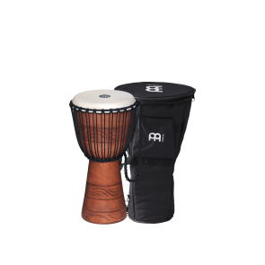 Meinl African Style Rope Tuned Djembe 10” Medium + Bag Water Series