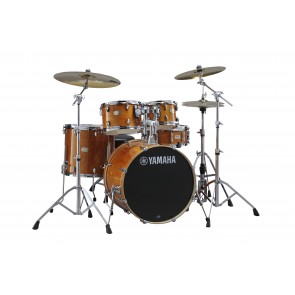 Yamaha SBP0F50 5-Piece Stage Custom Birch Drum Set - Honey Amber