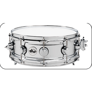 DW Drumworkshop True Sonic Snare Chrome Ovr Brass, Cr Hw