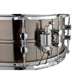 Sonor Kompressor 6.5x14 Black Nickel Plated Brass Snare Drum