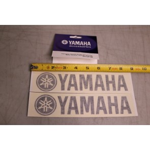 Yamaha Drum Decal Sticker - Pack of 2 - Black