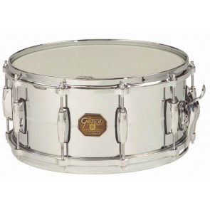 Gretsch 6.5X14 Chrome Over Brass Snare Drum
