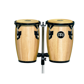 Meinl Wood Conguitas 8" & 9" with Stands Natural
