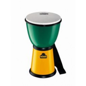 Meinl NINO ABS Djembe 8" Green/ Yellow
