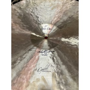 Demo of Exact Cymbal-Cymbal Craftsman 21” Hand Made Ride - 2446g