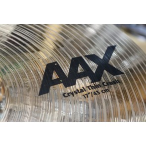 Demo of Exact Cymbal-Sabian AAX 17” Crystal Thin Crash-1088g