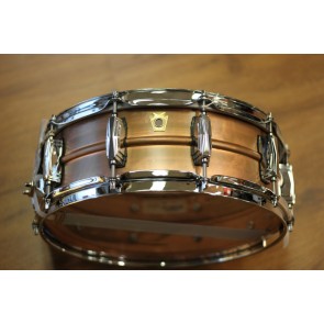 Ludwig 5x14 Raw Copper Phonic Snare Drum