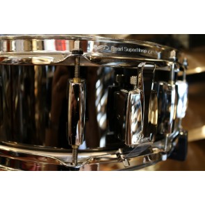 USED Pearl Chad Smith Signature Snare - Nickel over Steel 5x14 with SKB Hard Padded Case