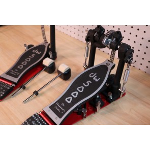 USED - DW 5000 Series Double Bass Drum Pedal w/ Case - DW5002