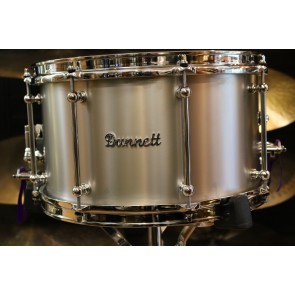 Dunnett Classic Titanium Snare Drum - Raw Finish 