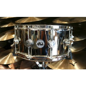 DW Drum Workshop Nickel Over Brass 14x6.5” Snare Drum