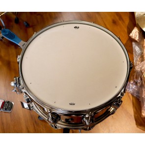 DW Drum Workshop Nickel Over Brass 14x6.5” Snare Drum