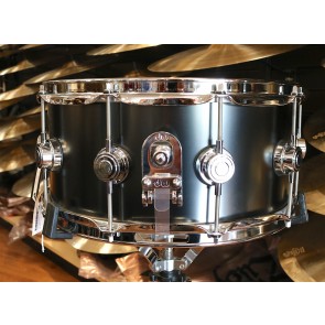 DW Collectories Series 6.5x14 Snare Drum Satin Black over Brass