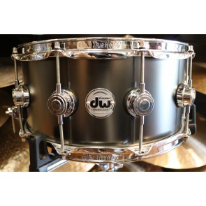 DW Drums 6.5x14 Satin Black Nickel Over Brass B-STOCK