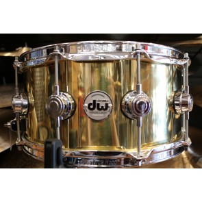 DW Drums 6.5x14 3mm Polished Brass B-STOCK