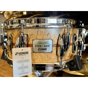 Sonor B-Stock Benny Greb 13" x 5.75" Signature Beech Snare Drum with Teardrop Lugs and Bubinga Inlay