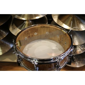 Doc Sweeney 6x14 German Burl Oak Stave Shell Snare Drum