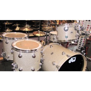DW Drum Workshop Collector's Series 6 pc Maple Shell Pack in Broken Glass Finish Ply