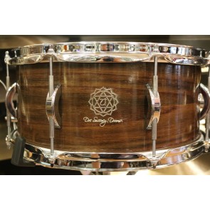 Doc Sweeney “Anahata” 6.5x14 Steam Bent East Indian Rosewood Snare Drum