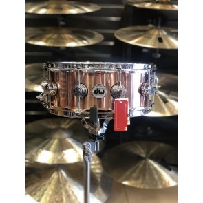 DW Polished Copper 5.5x14 Snare Drum. B-STOCK