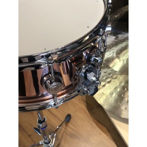 DW Polished Copper 5.5x14 Snare Drum. B-STOCK