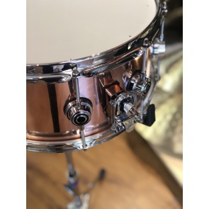 DW Polished Copper 6.5x14 Snare Drum. B-STOCK