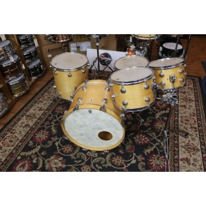 Vintage Oaklawn Camco, Natural Finsh, 12,13,16,22 with bags + Custom Matching Snare and tom Stand