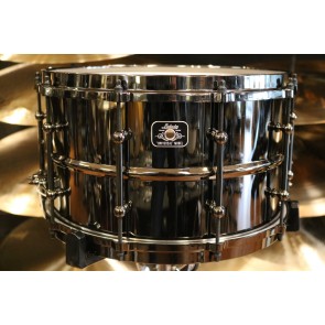 Ludwig 8X14 Universal Brass Snare Drum with Black Nickel Die Cast Hoops - PASIC DEAL