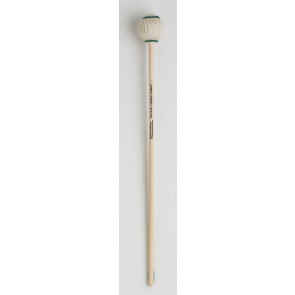 Innovative Percussion IP3102B Ludwig Albert Series Medium Extra Soft Marimba Mallets - Off-White Yarn - Birch