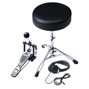 KAT Percussion Throne, Headphones, & Pedal Add-on Pack