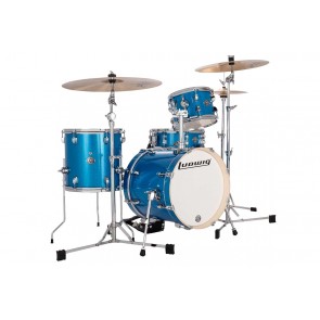 Ludwig Breakbeats by Questlove Shell Pack - Blue Sparkle